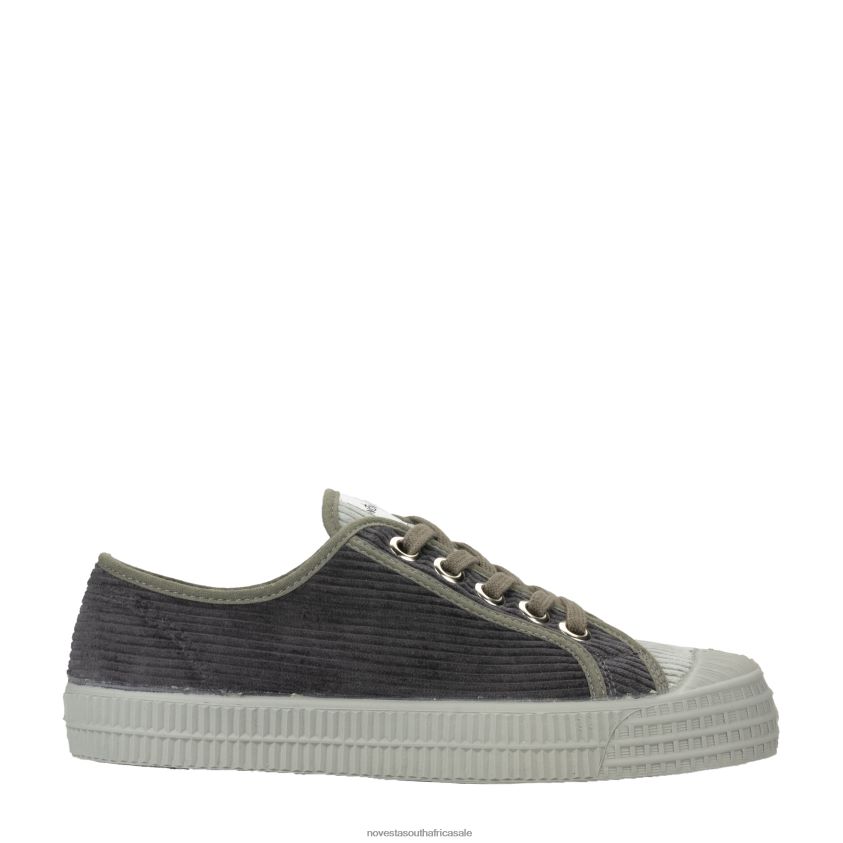 ZA Novesta S.M. Cord D.Grey-Grey/212 Grey Sneakers BLD2LV81